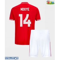 Nottingham Forest Dan Ndoye #14 Hjemmedraktsett Barn 2025-26 Kortermet (+ Korte bukser)